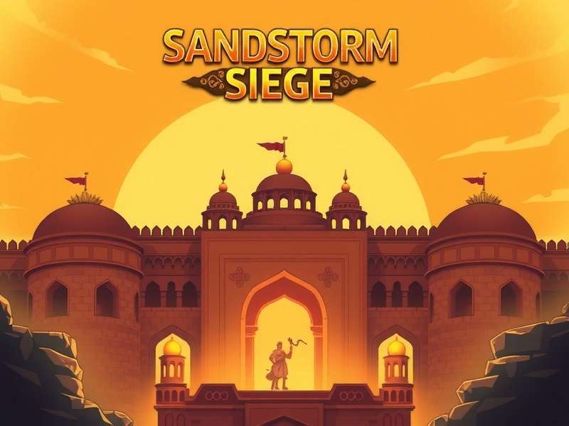 Mughal-inspired fortress design Indian-style fortress in Sandstorm Siege