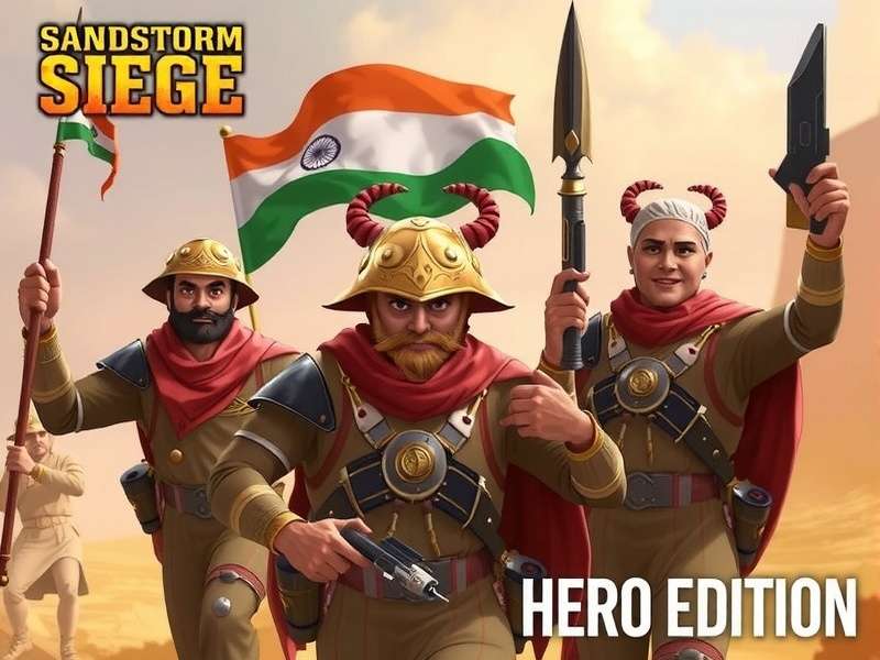 Exclusive Indian hero characters Indian hero units in Sandstorm Siege